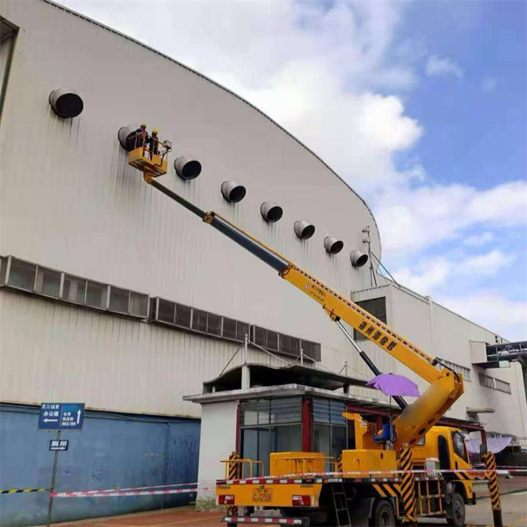 松阳县高空作业车出租服务：专业广告牌安装解决方案